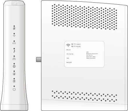Illustreret Sagemcom router